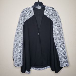 Avenue one button blazer